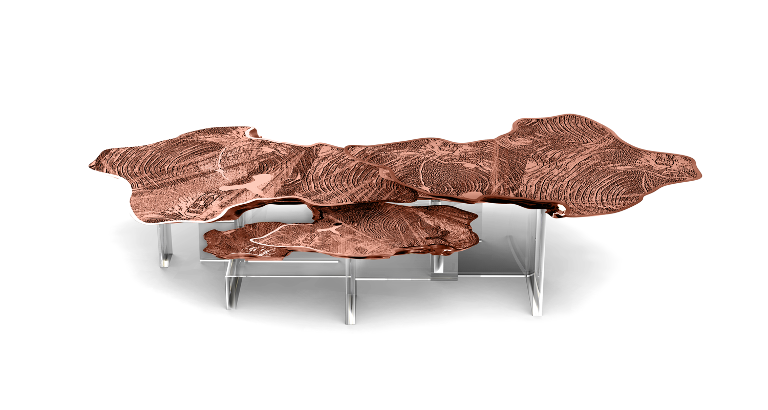 Monet Coper Center Table