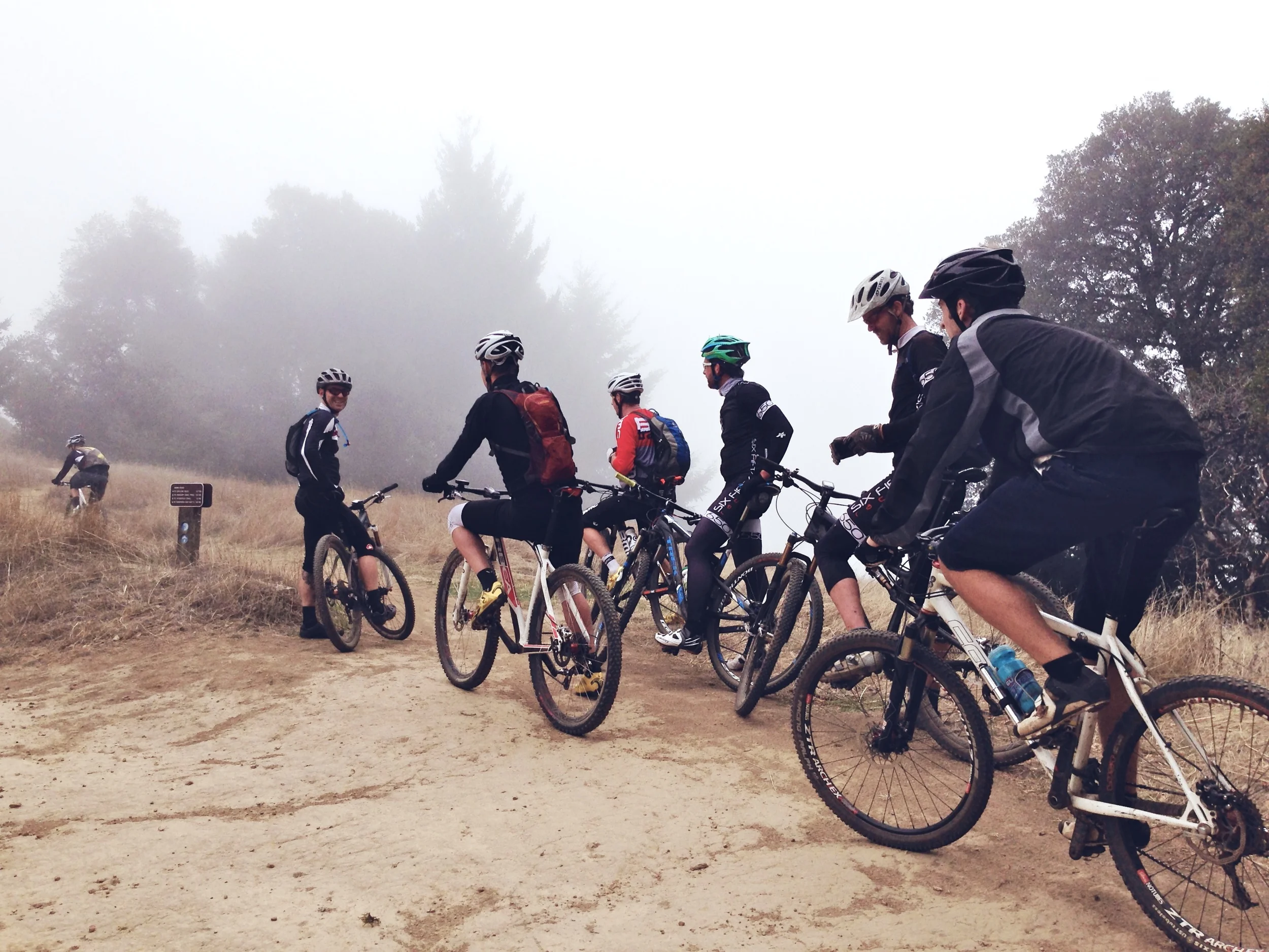 Our crew of eight, minus the #photocreeper.