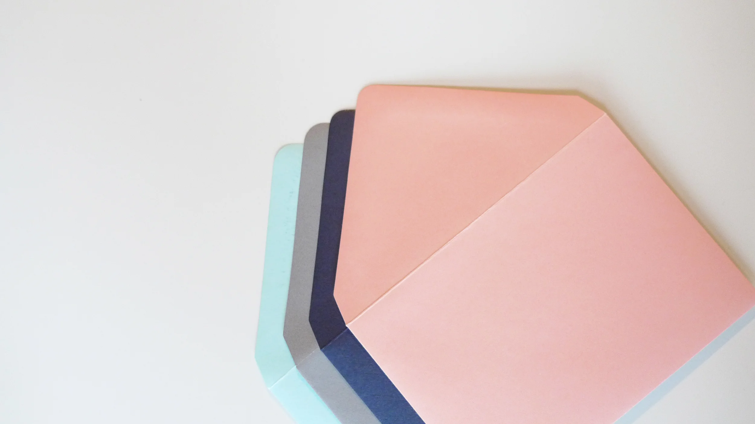 Handmade Letters - Colored envelopes