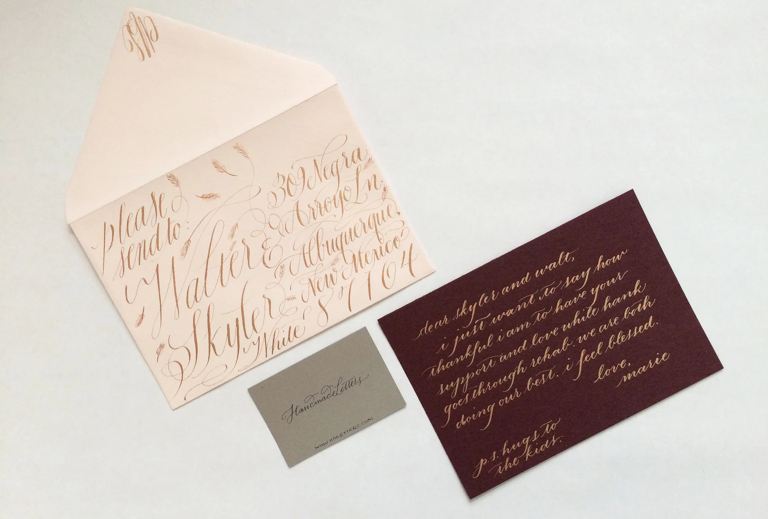 Sample letter #2: Thank you!