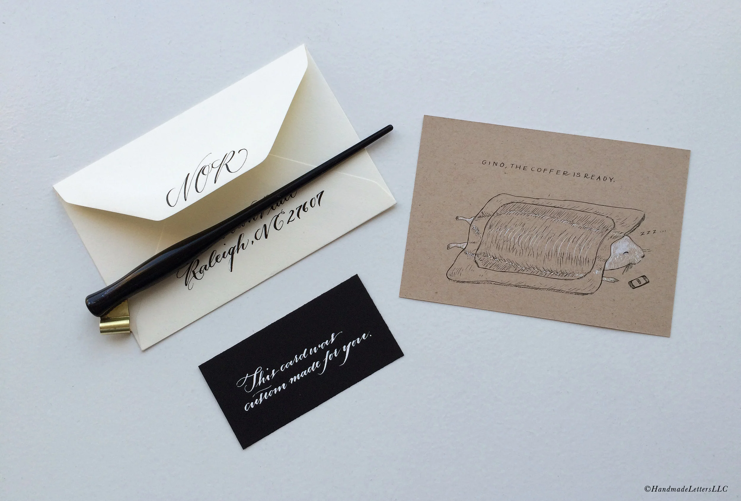 Handmade Letters - Letter for Gino