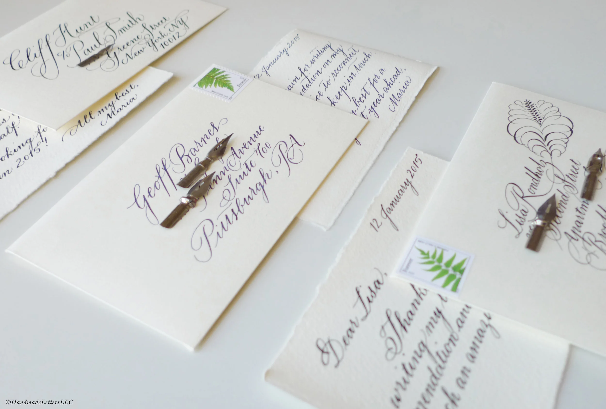 Handmade Letters - Thank You Letters