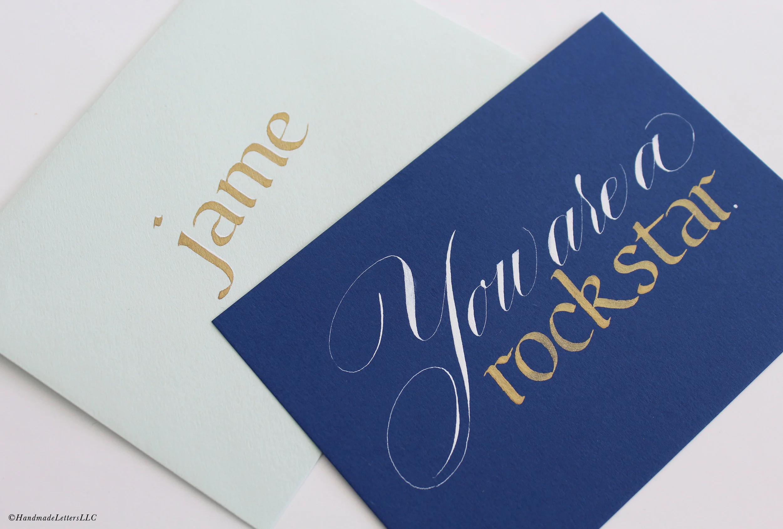 Handmade Letters - Letter for Jame