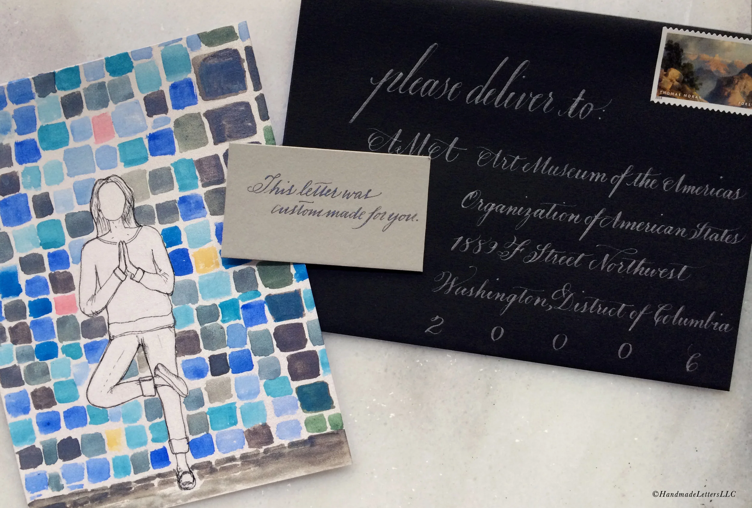 Handmade Letters - Letter for the Art Museum of the Americas