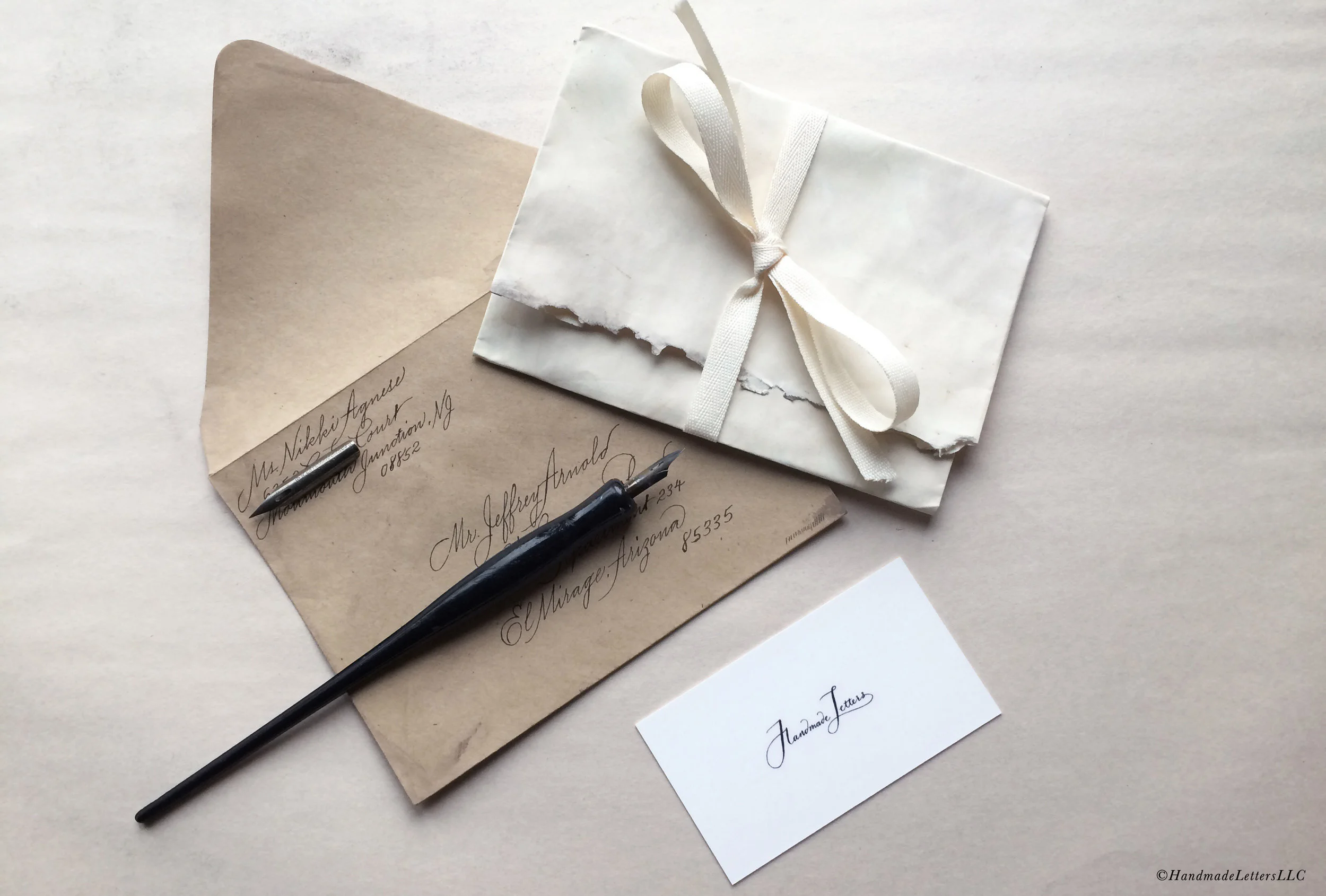 Handmade Letters - Letter for Jeffrey