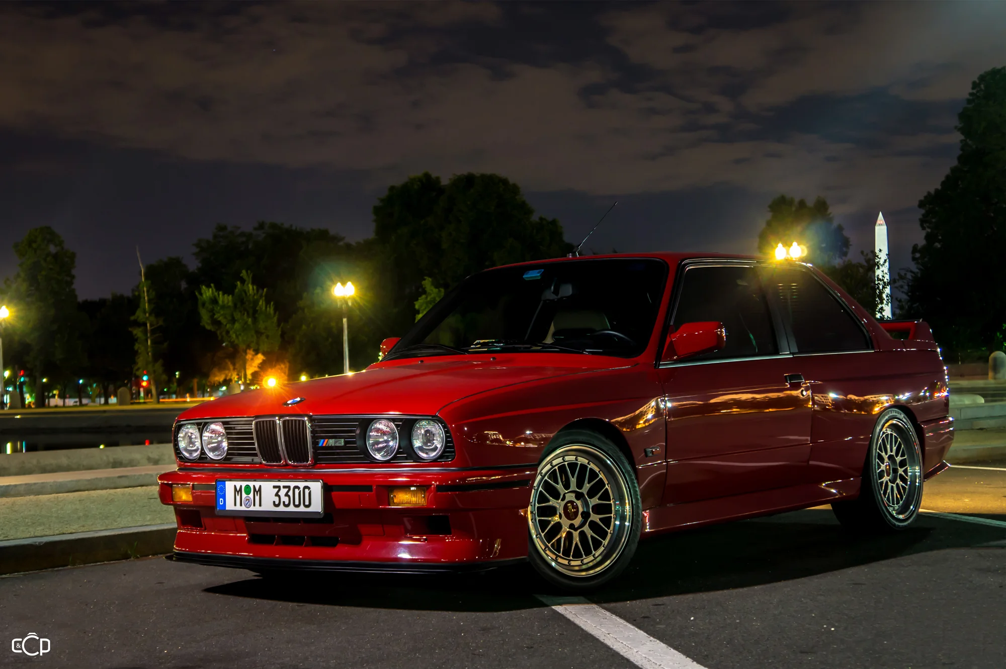 1989 E30 M3 in Washington, DC.