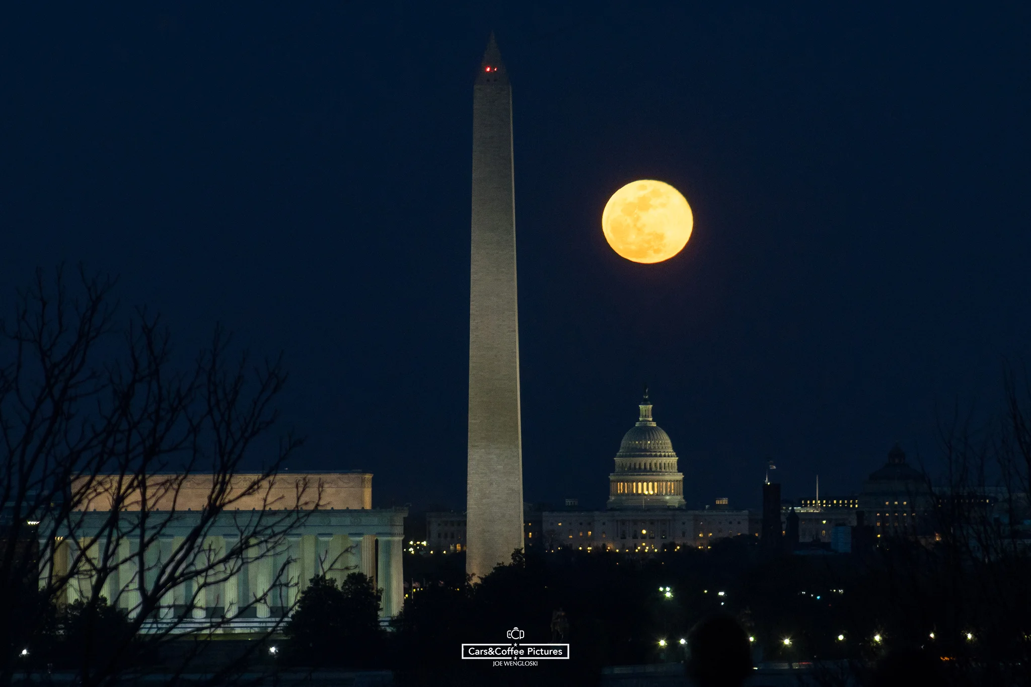 Supermoon in DC 2017
