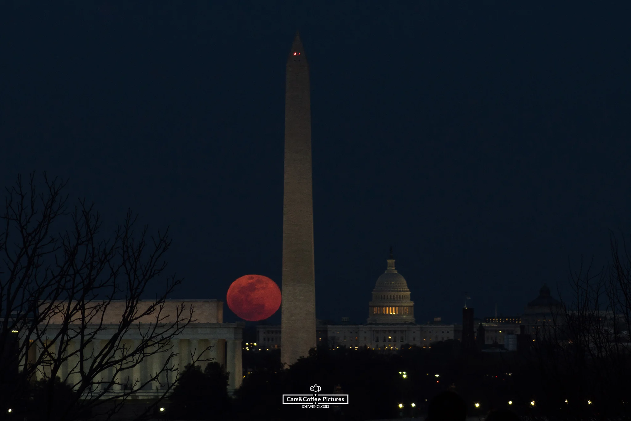 Supermoon in DC 2017
