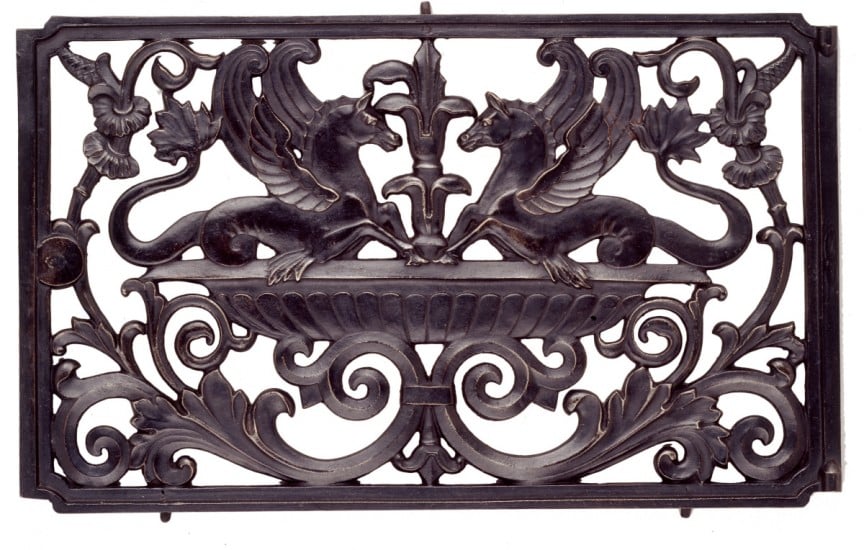  BERLIN IRON STOVE DOOR COURTESY OF THE BIRMINGHAM MUSEUM OF ART 