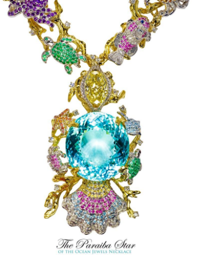 The flawless 191.87 carats Paraiba tourmaline, The Guinness World Records largest, has been placed by experts in the field amongst the world’s rarest gems.
