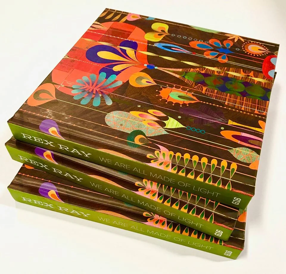 The Monograph will be available at www.rexraystudio.com and at www.gallery16.com after the event as well.