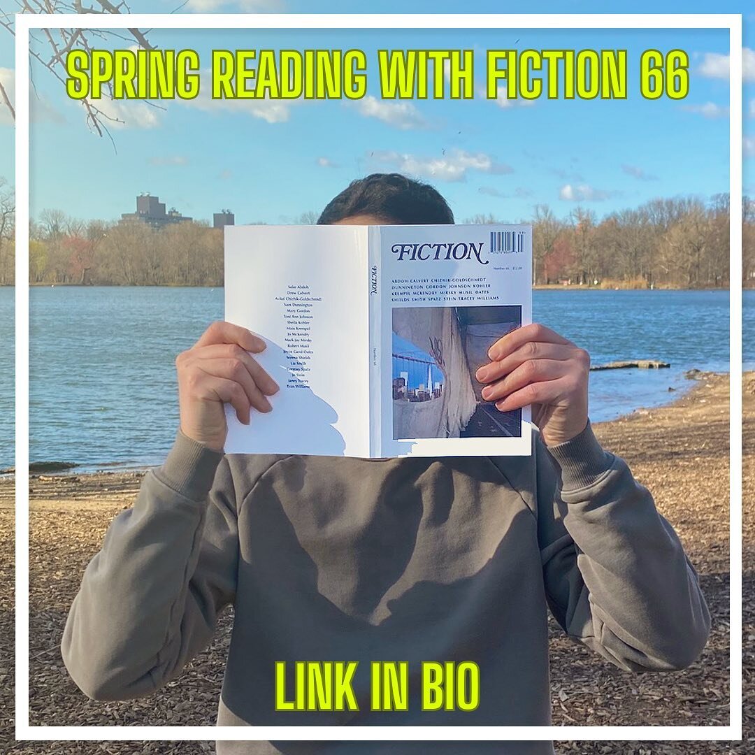 Don&rsquo;t miss our latest ISSUE 66 of FICTION featuring work from #salarabdoh #drewcalvert #avitalchizhik-goldschmidt #samdunnington #marygordon #toniannjohnson #sheilakohler #maiakrempel #jomckendry #markjaymirsky #robertmusil #joycecaroloates #se