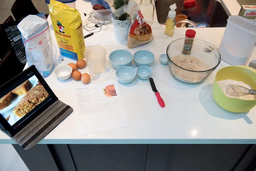 Baking everything from scratch... oh so delicious!