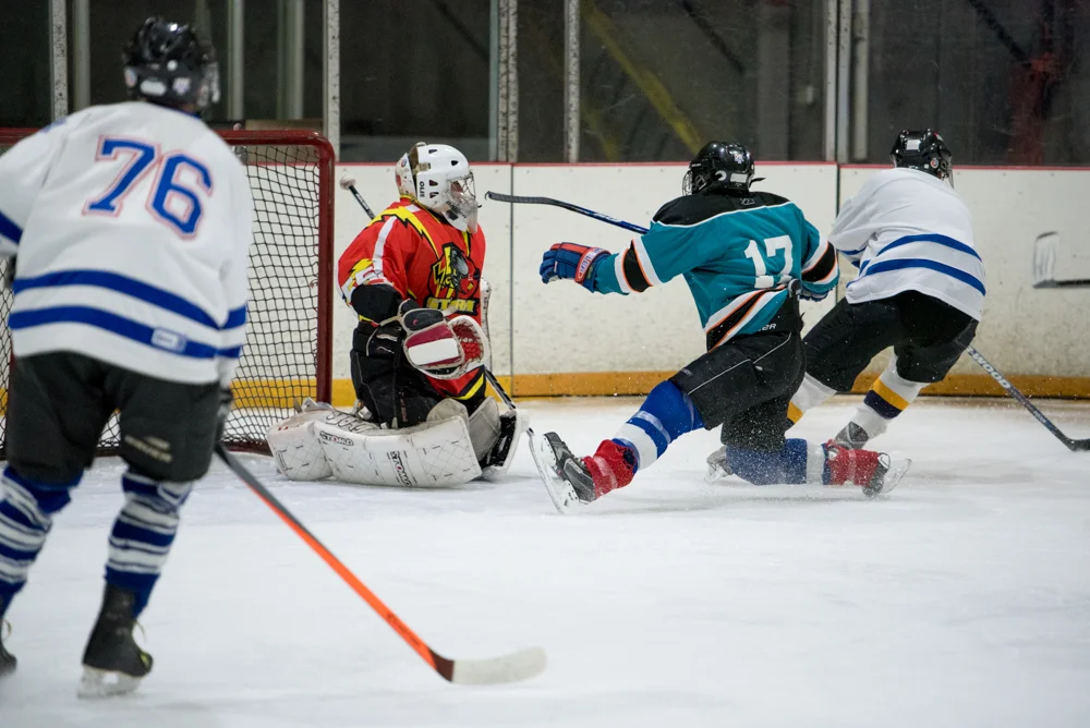 Sorry Mr. Goalie I am coming throuhg...