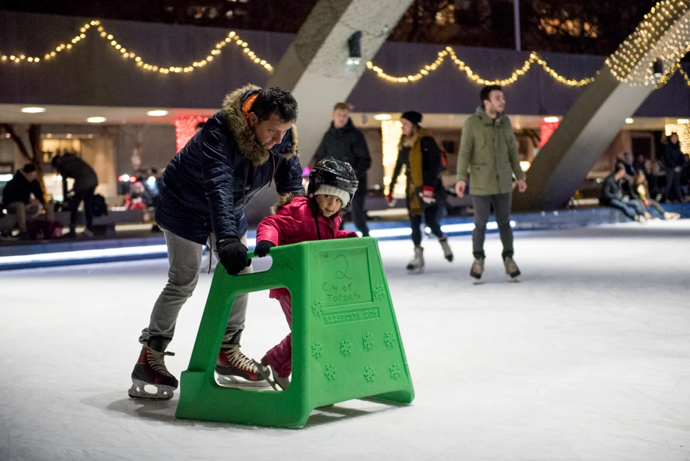 Skating is for all ages, young and old.