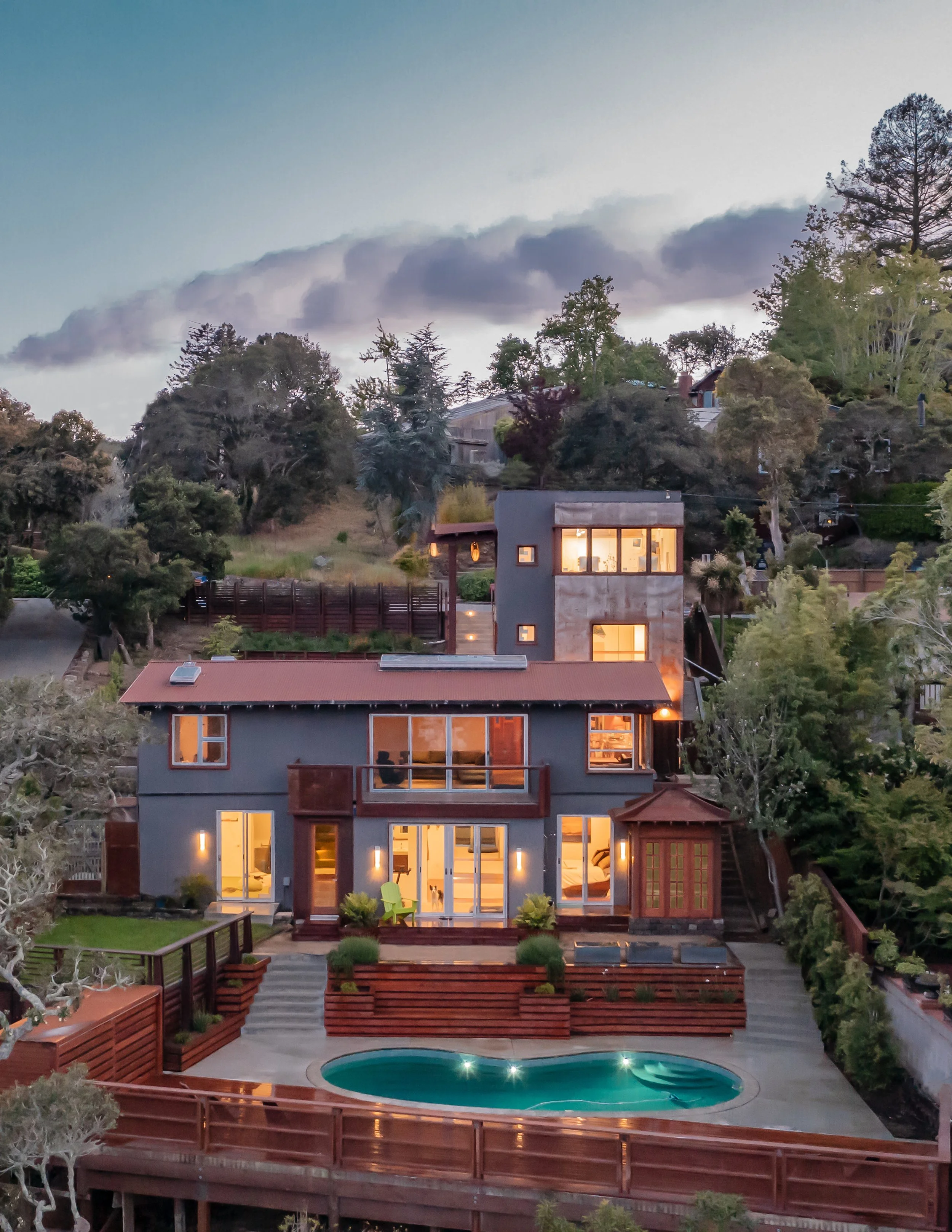 Mill Valley Home by Michael Heacock Architects