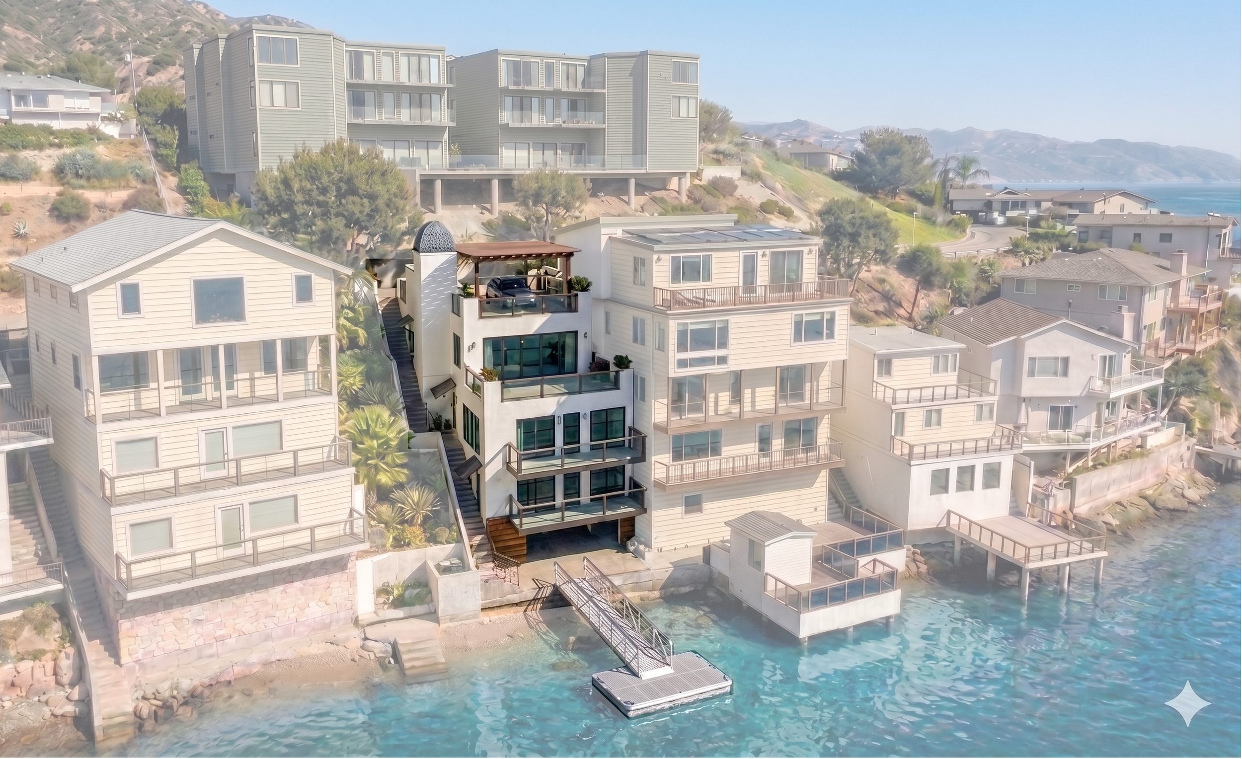 Tiburon Hillside Beachfront Multifamily Under Construction