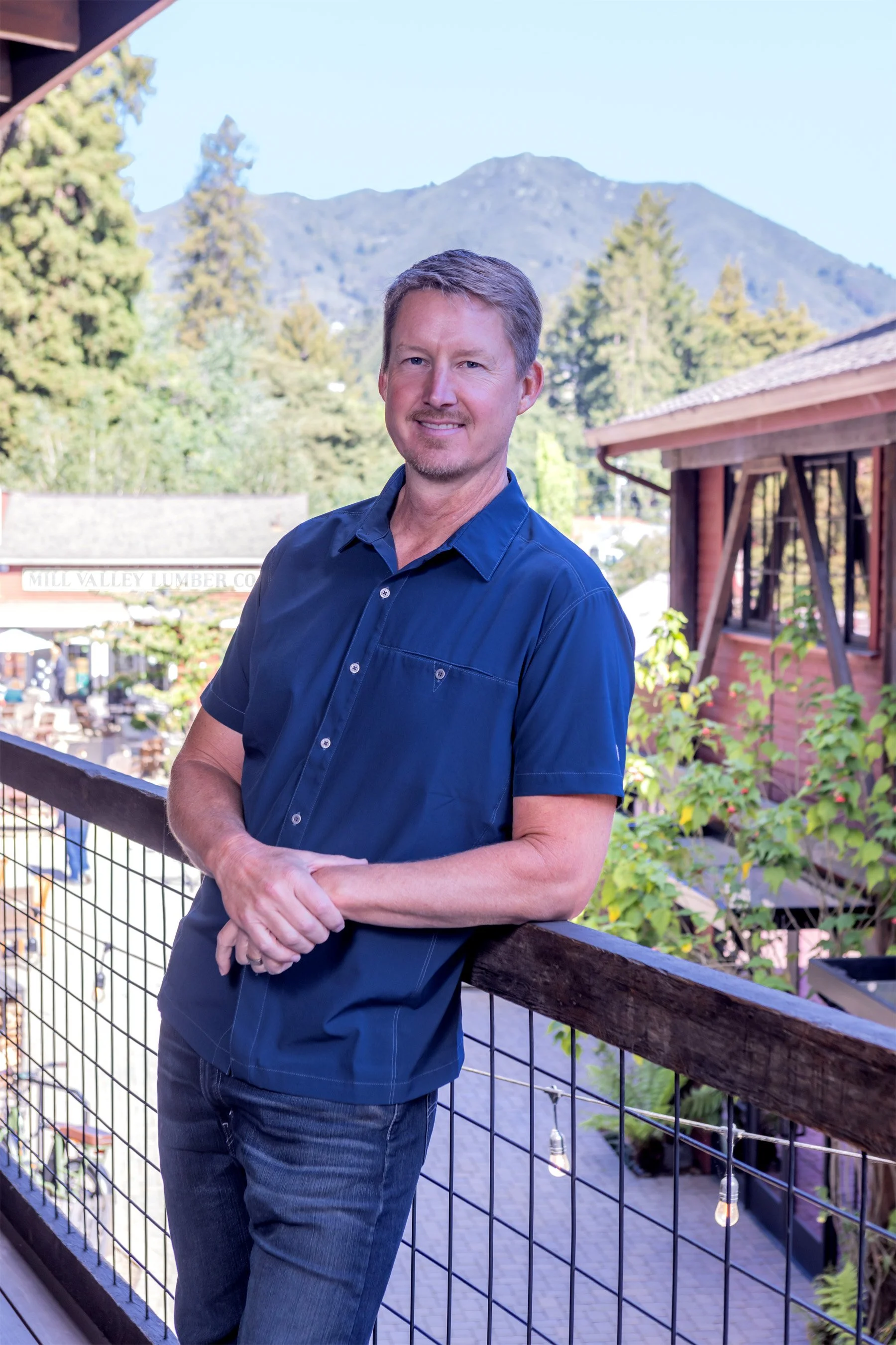 Mill Valley Architect Michael Heacock at his Marin office