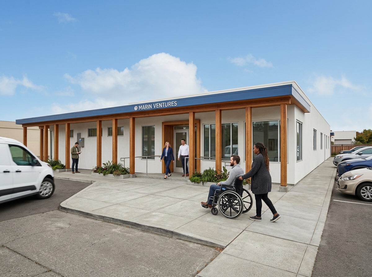Day Facility for Adults with Disabilities designed by Michael Heacock Architects