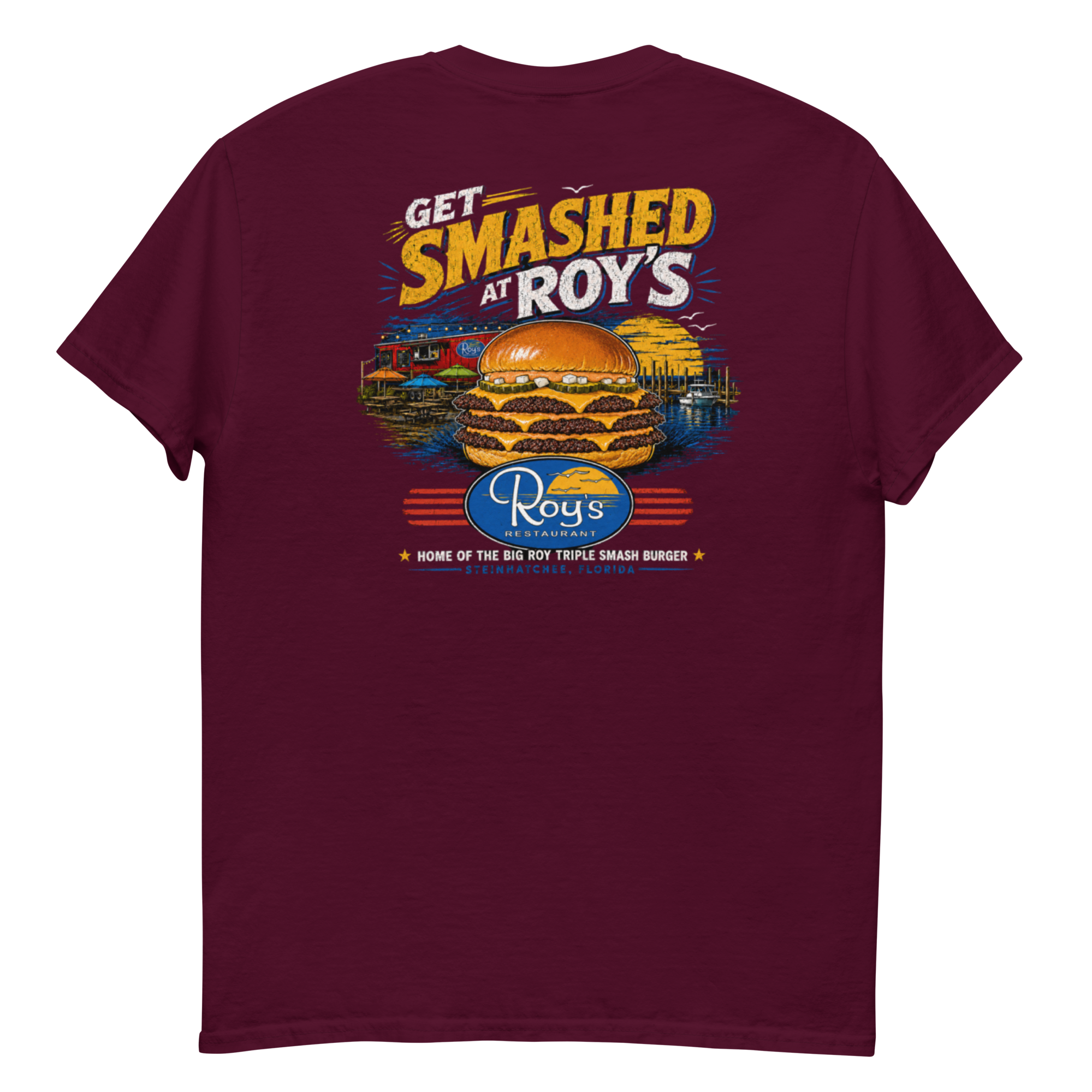 unisex-classic-tee-maroon-back-6a29b99922cf7.png