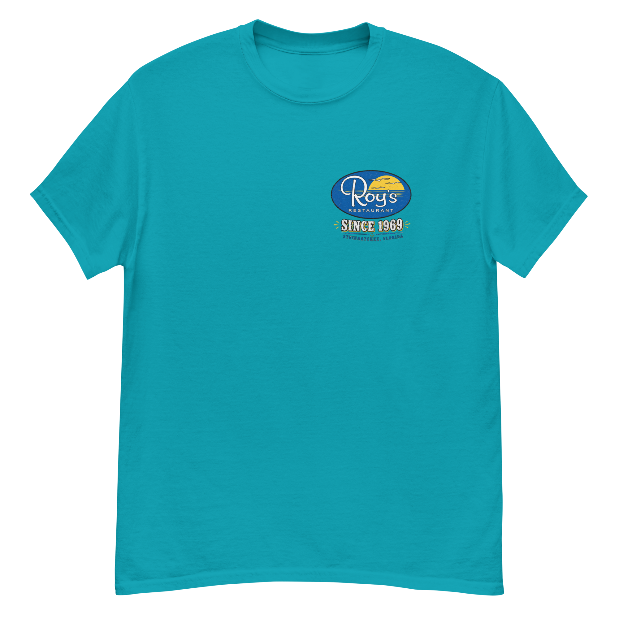 unisex-classic-tee-tropical-blue-front-6a29b99969b9c.png