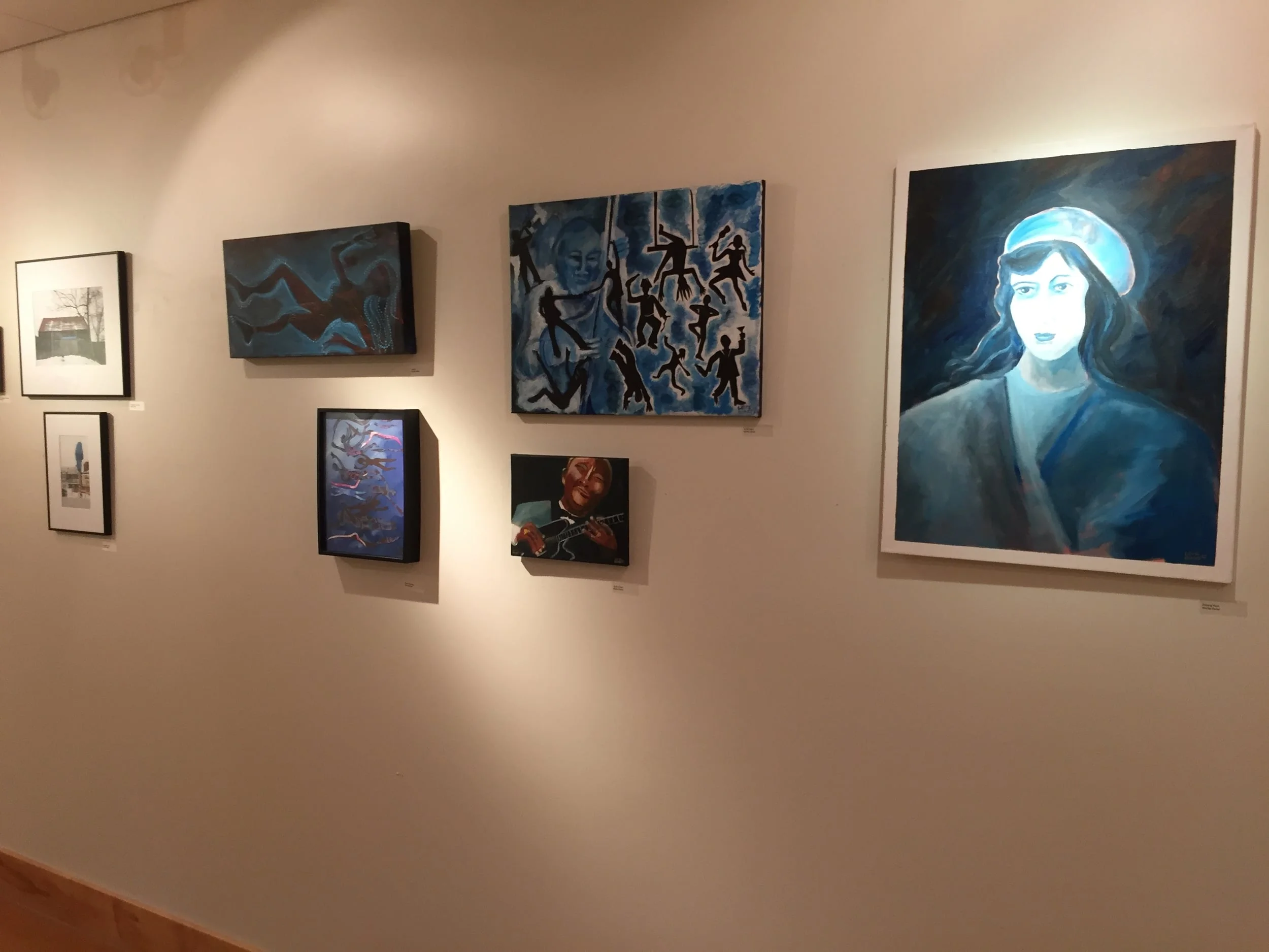  "BLUE" Faculty Exhibit, Lyndon State College 