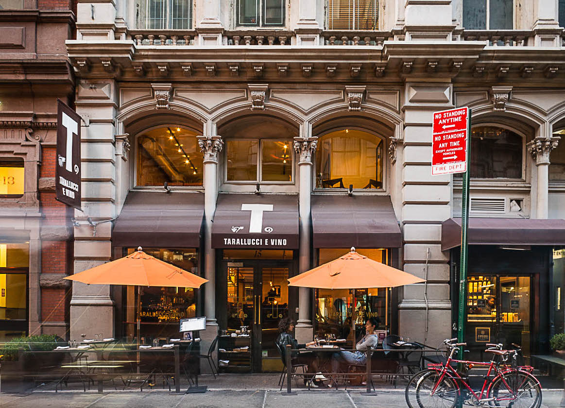  Tarallucci e Vino - Union Square. Outdoor patio; restaurant front. 