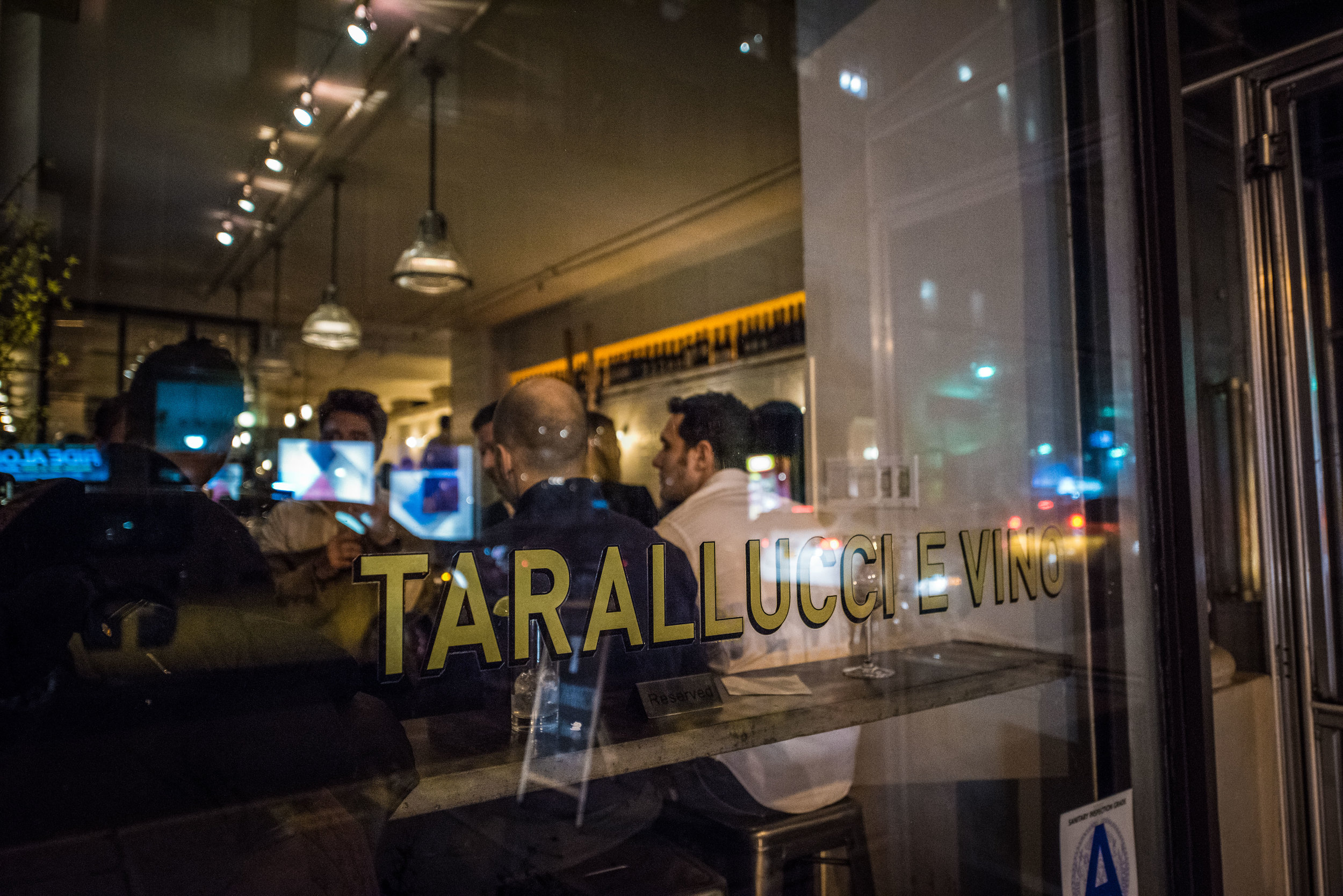  Tarallucci e Vino Union Square. Bar area. 