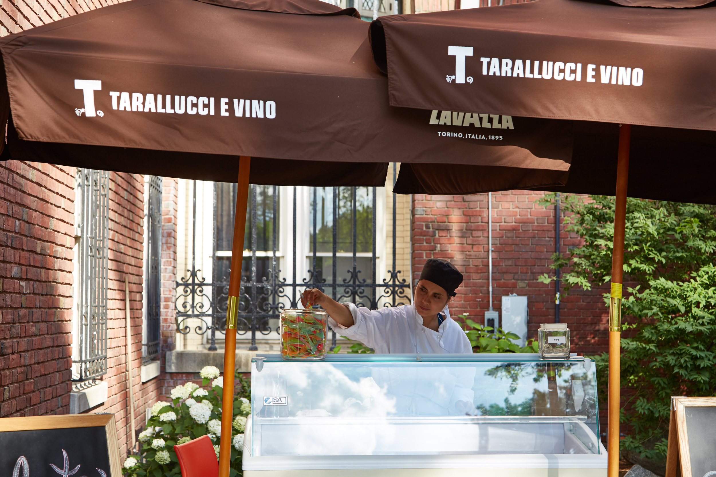  Gelato station - Tarallucci e Vino Cooper Hewitt. 