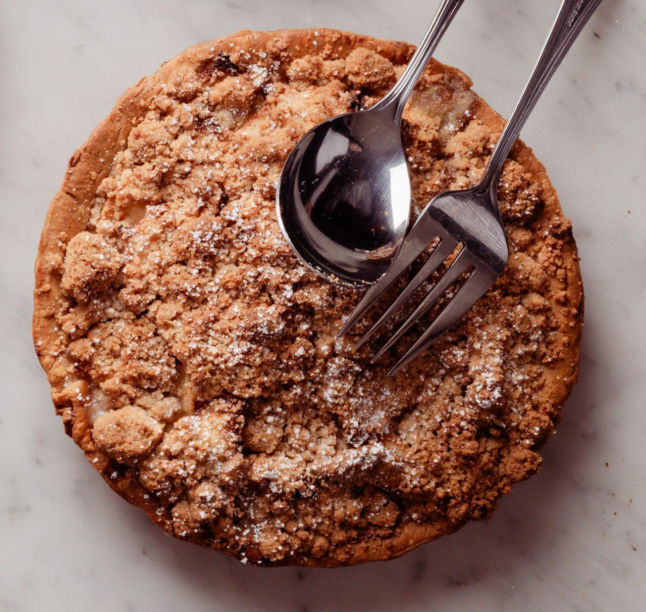 Apple Crumble Pie