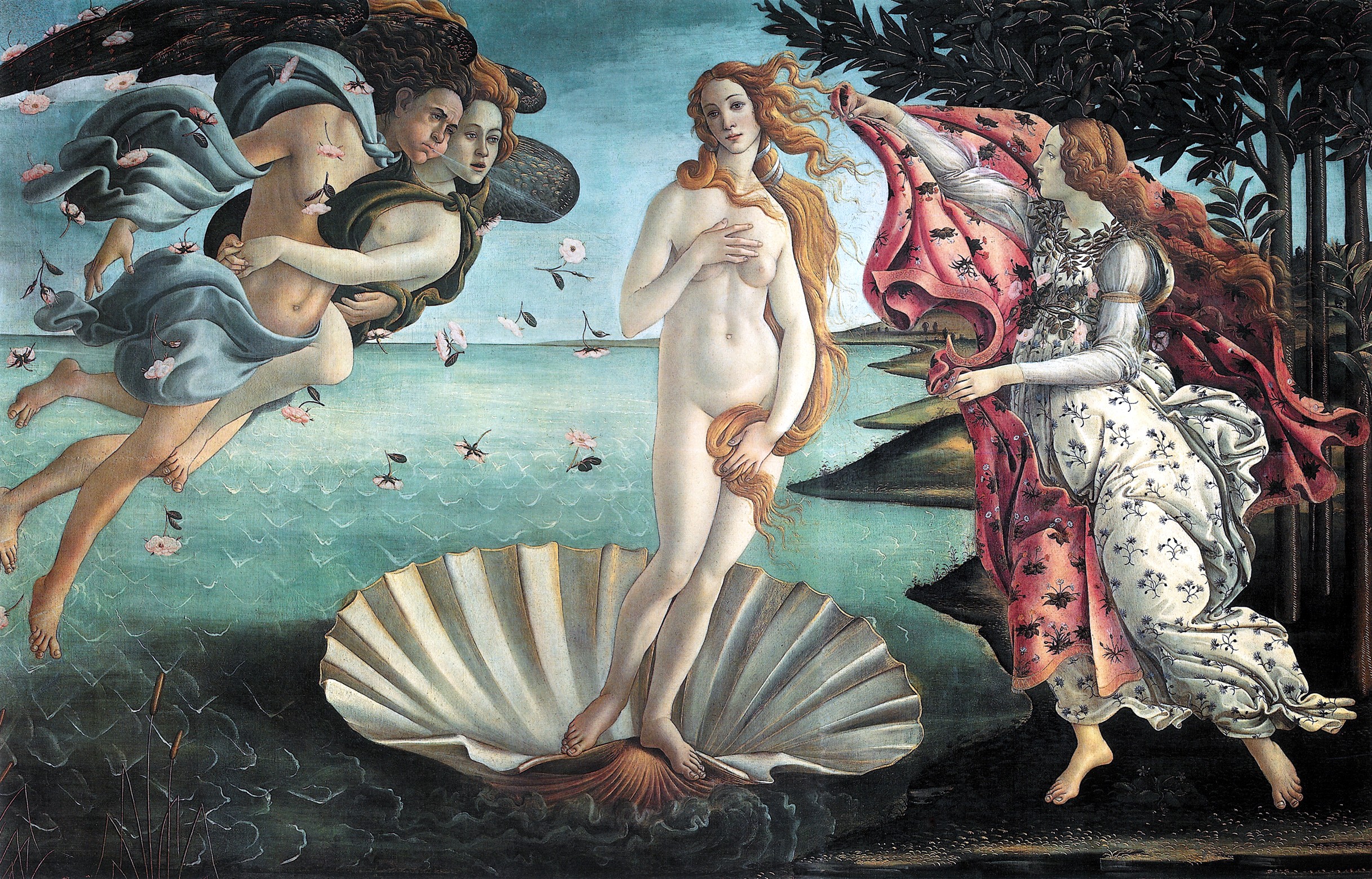 Sandro Boticelli, The Birth of Venus (c. 1486)