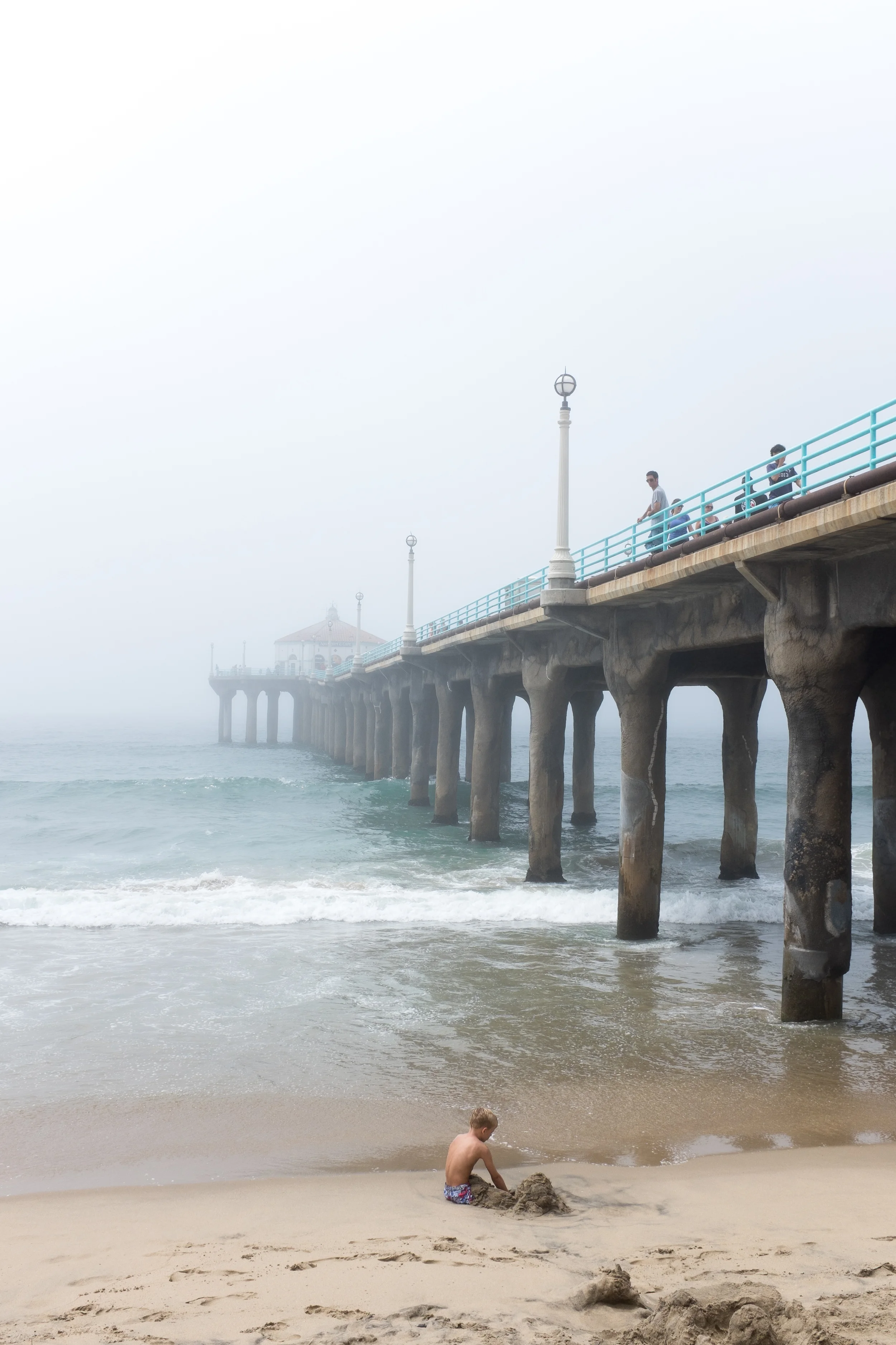 Sand Castles in the Fog