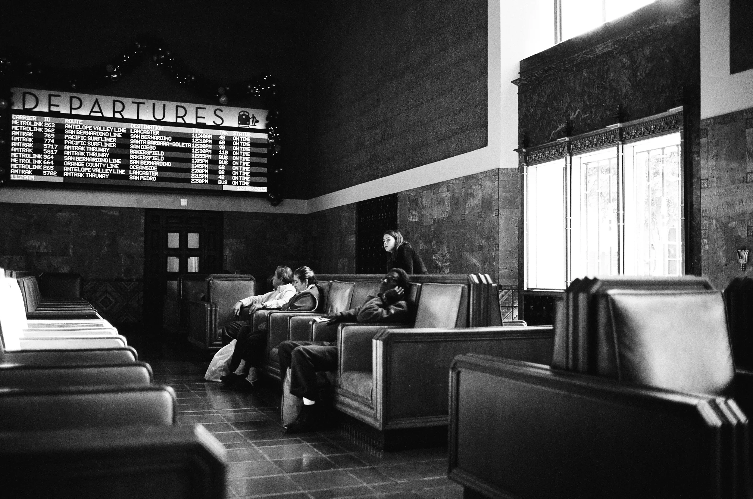 Waiting is the hardest part. - Union Station - DTLA