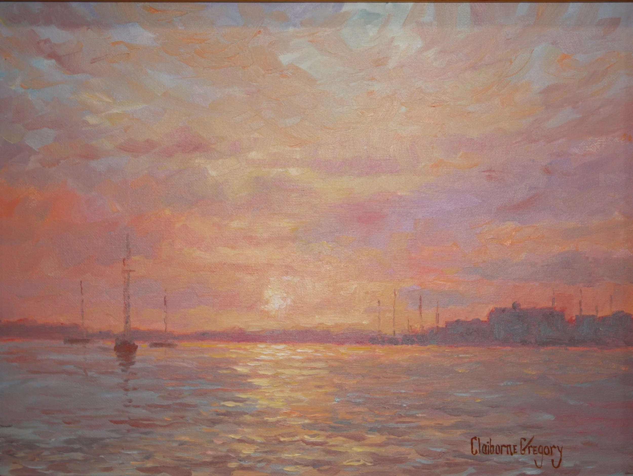 Sunset On Taylors Creek