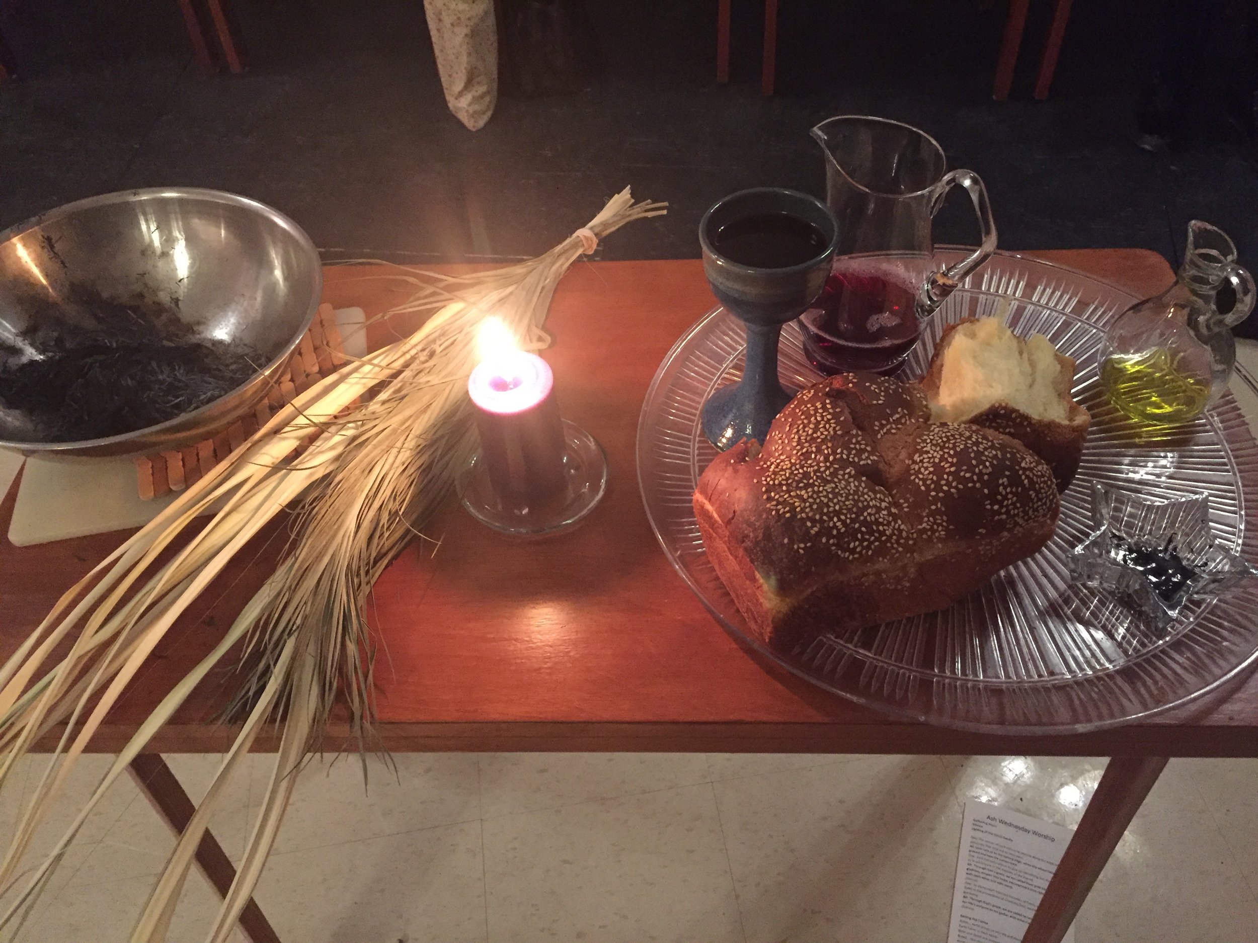 Maundy Thursday Potluck and Communion
