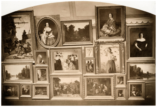 Рис.1 Пьер-Амбруаз Ричербург (1810-75), Фотография Парижского Салона в 1861 году
