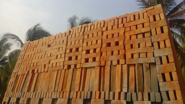 Clay timbers in Oaxaca, Mexico, to be used in Bosco Sodi’s installation “Muro.” Courtesy of Studio Bosco Sodi.