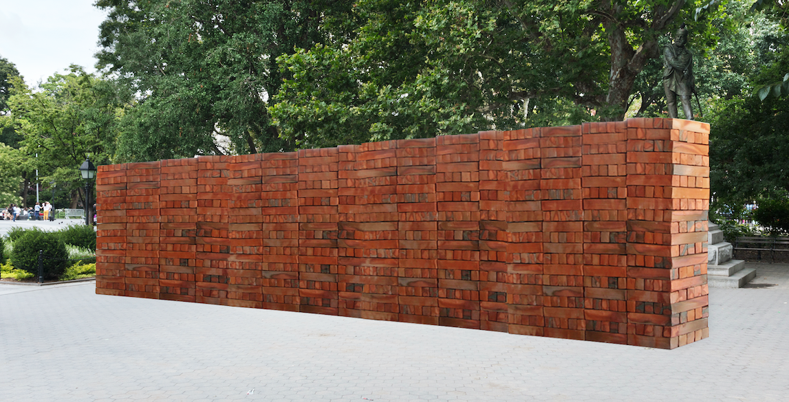 Bosco Sodi, Muro , 2017. Rendering