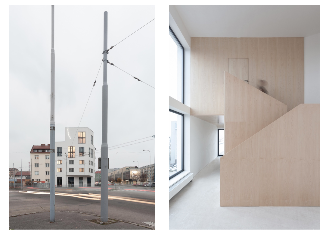 Image of the Urban Infill Lofts. Photo by Alexandra Timpau. Courtesy of CHYBIK + KRISTOF.