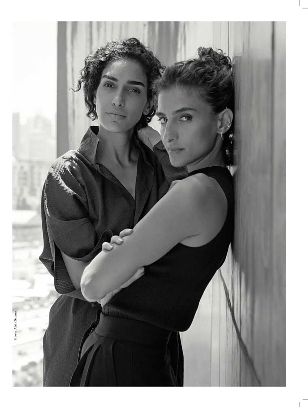Tessa and Tara Sakhi, Photo by Alain Sauma, Courtesy of T SAKHI.