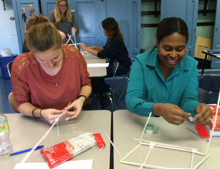 Experiential learning at a PowerTools’ professional learning session