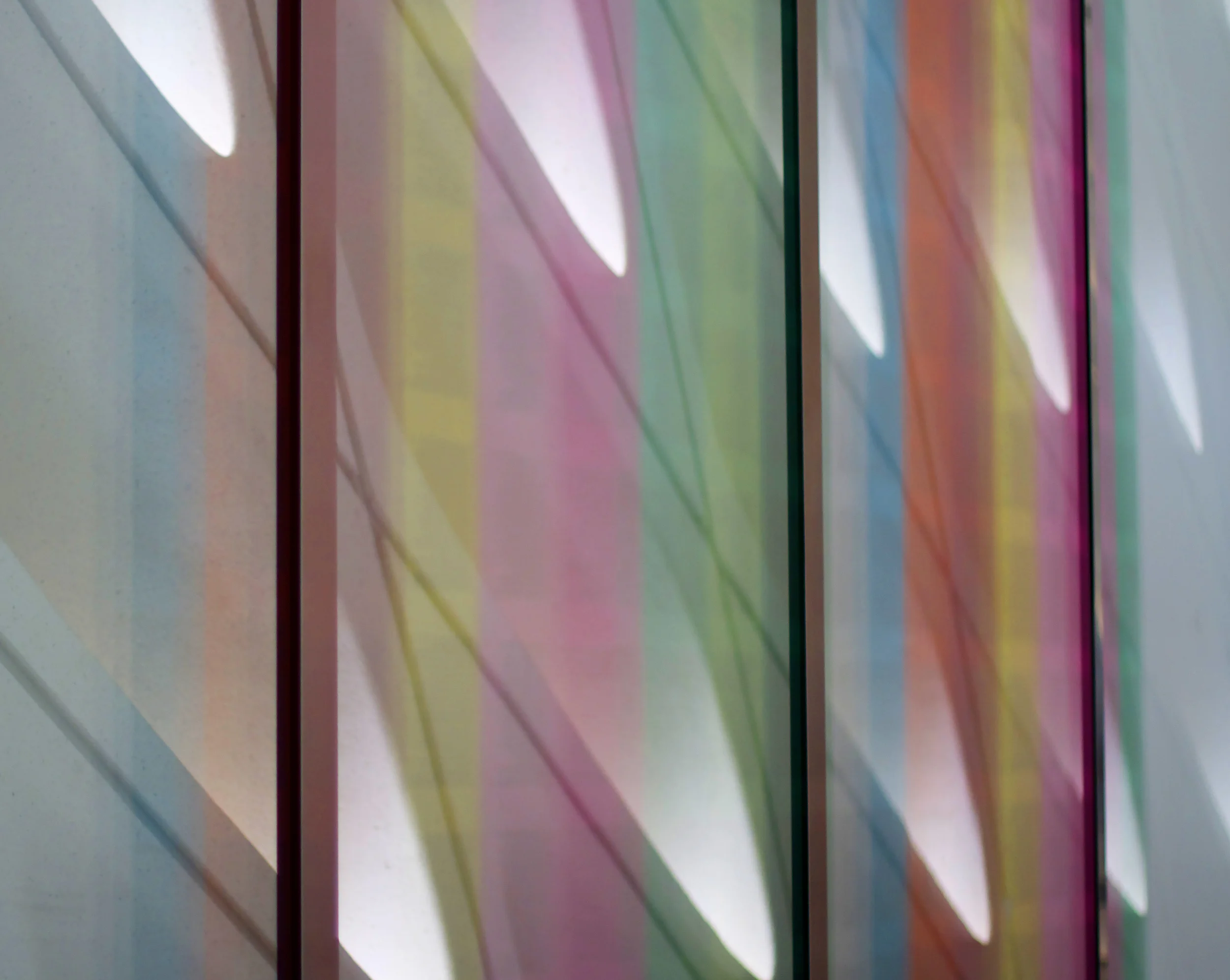 Colorful Reflection at The Broad