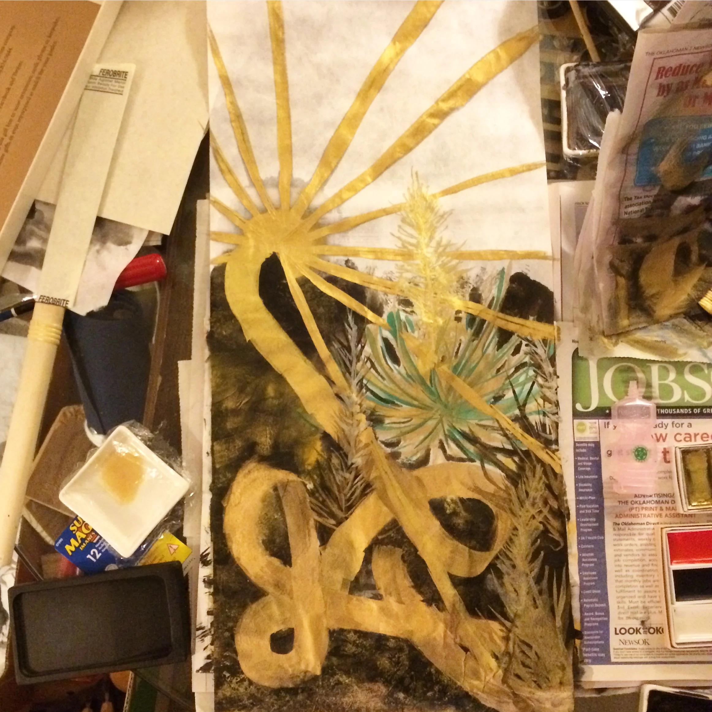The painting itself