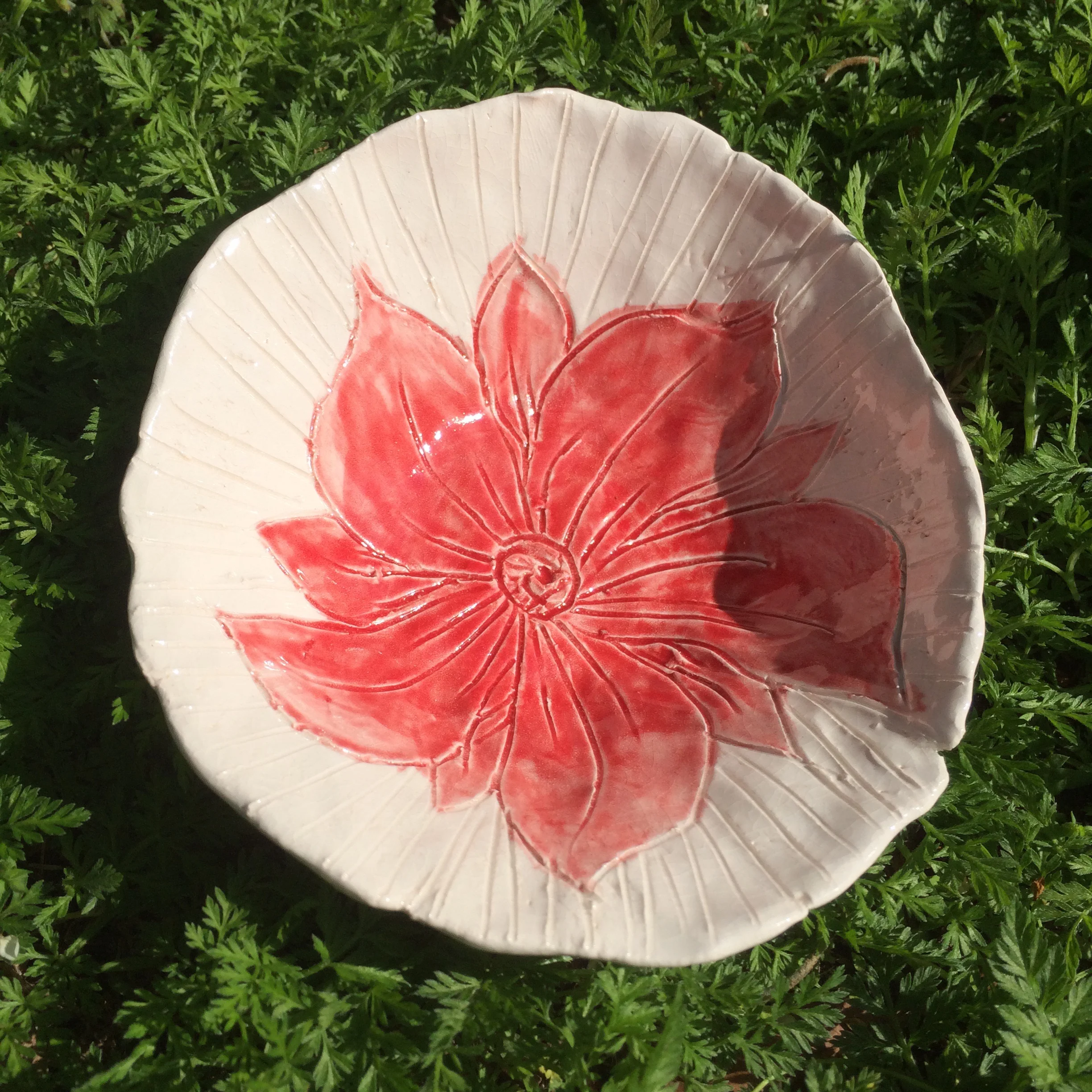 Glazed porcelain bowl