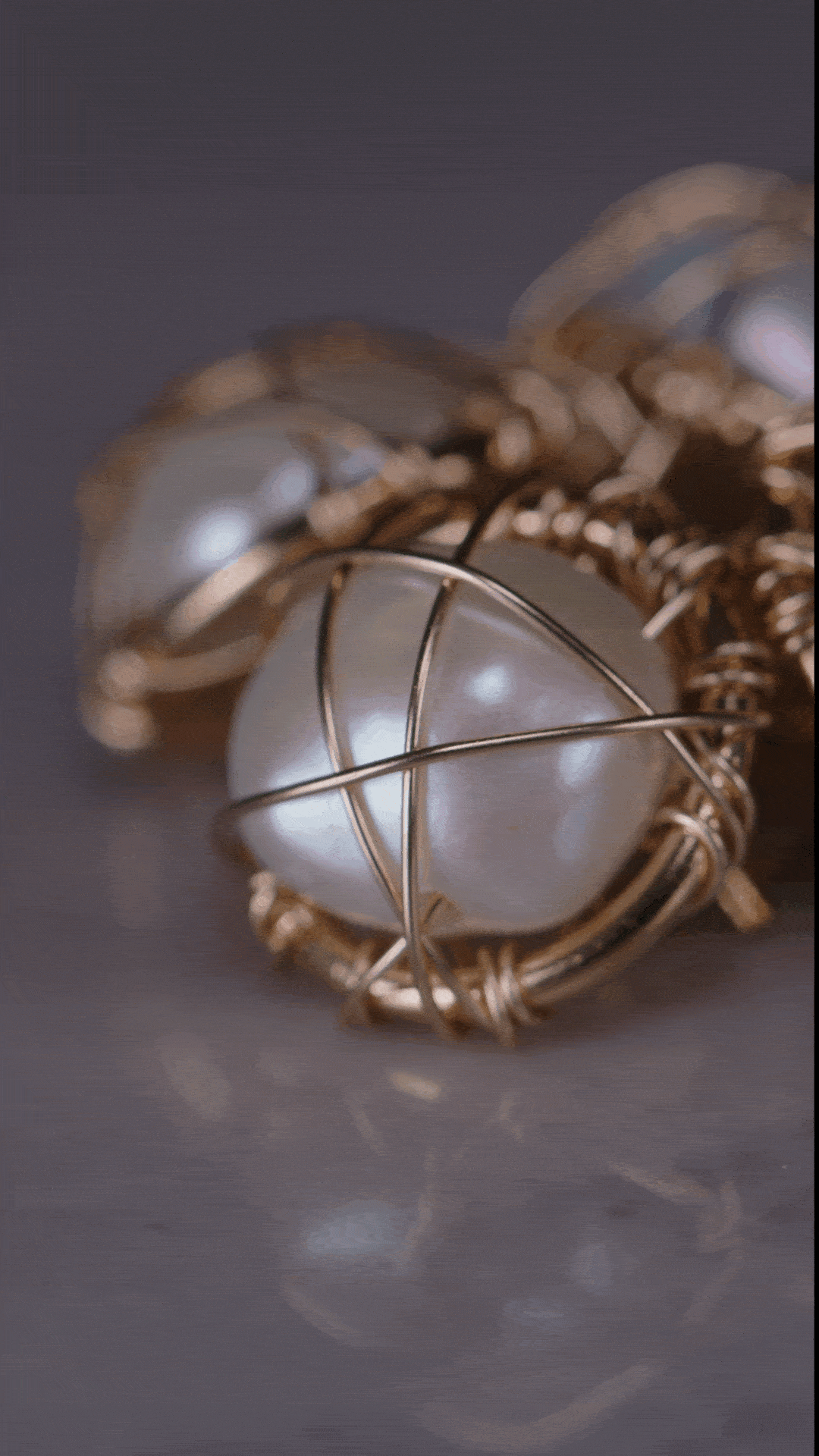 Perfectly Imperfect Pearl Stud Earrings