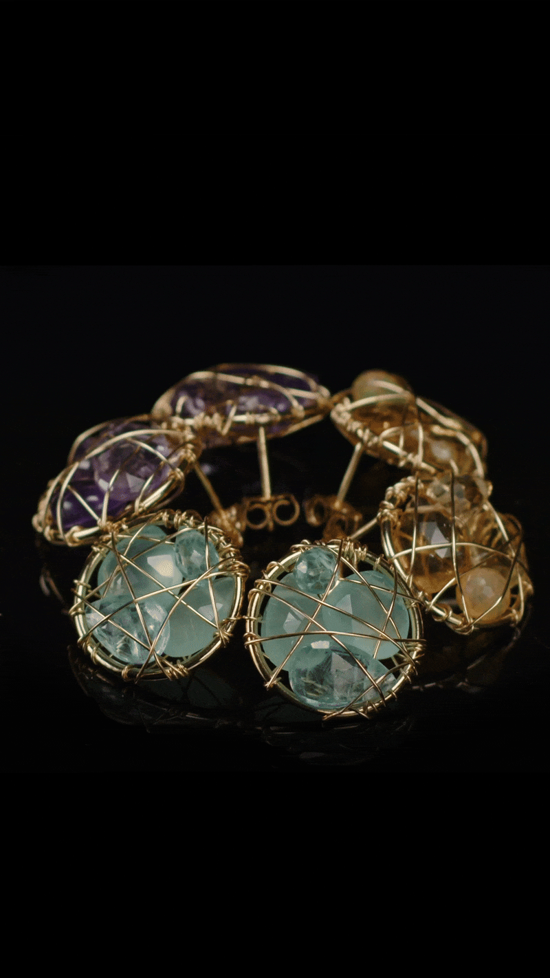 Treasure Post Earrings - (Three Variations)