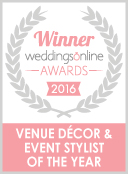 Award Winner of The Best Wedding Venue Decor & Event Stylist of 2016