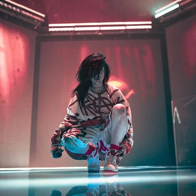 Did some edits of @billieeilish ⚡️ swipe to photo 3 for the fab original photo from @mattyvogel 🙏🏻