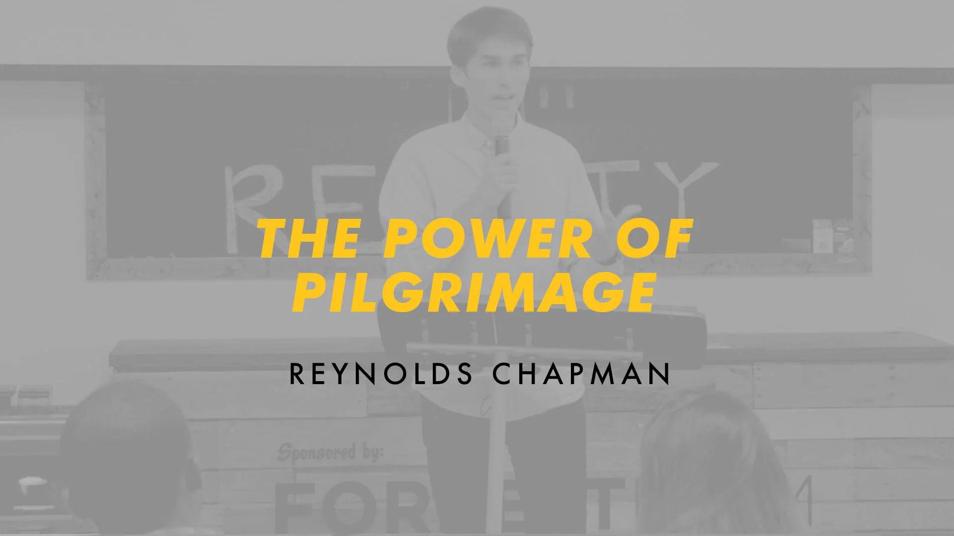 The Power of Pilgrimage