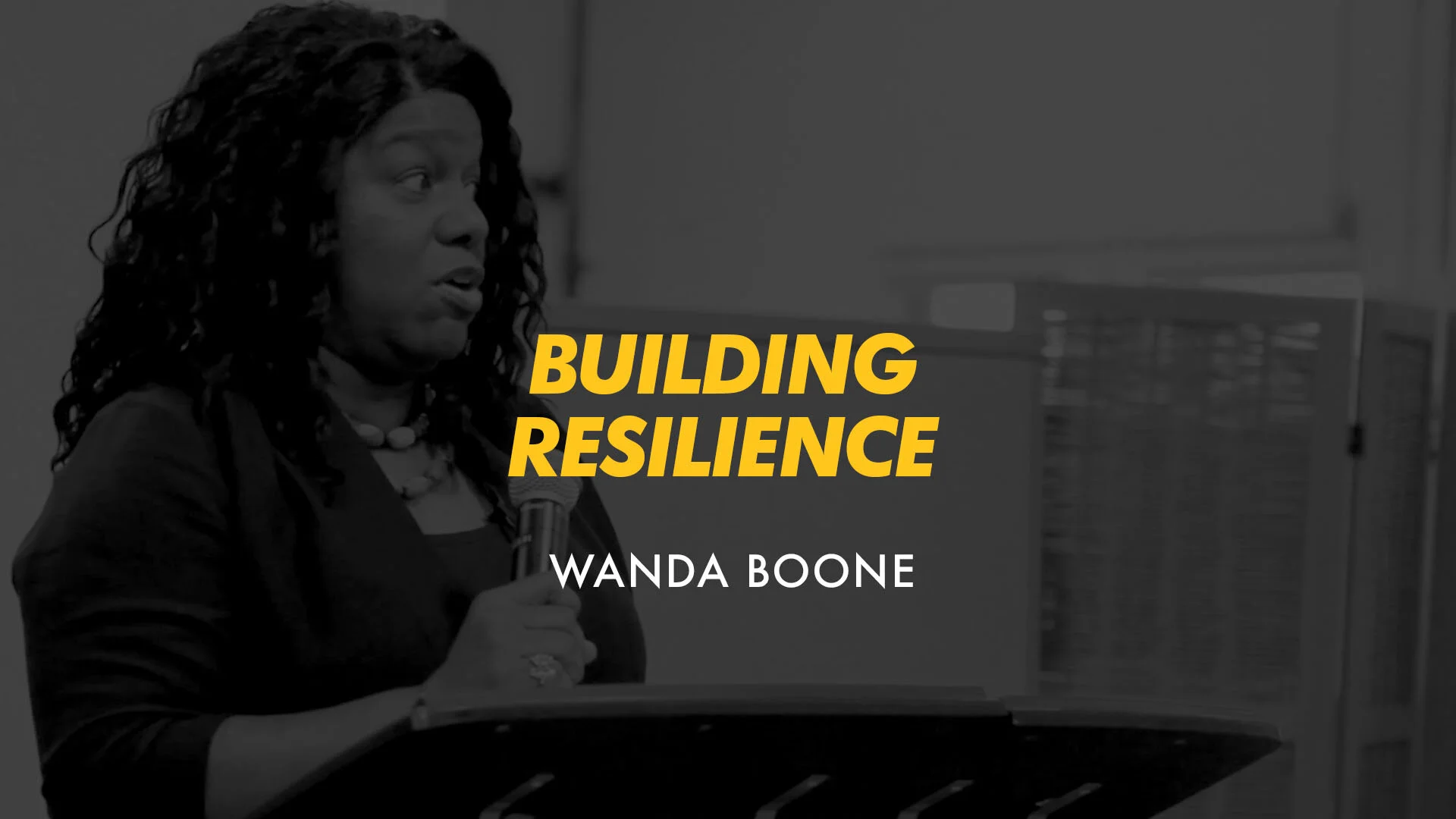 Building Resilience